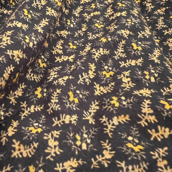 DREAMY DOEN ROSE TOP - BLACK WINTER DITSY - SIZE XS! - Picture 10 of 10